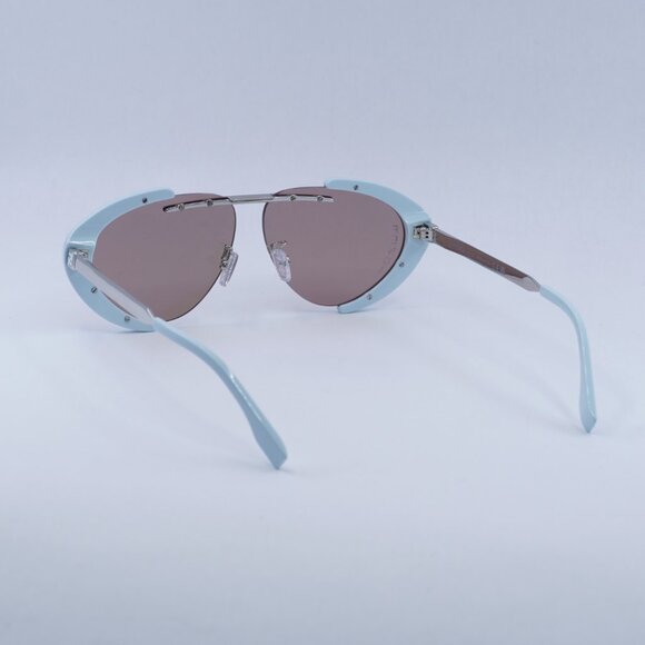 🕶️ New Fendi FE40042U 86U Sunglasses - Azure/Silver Frame - Picture 8 of 9